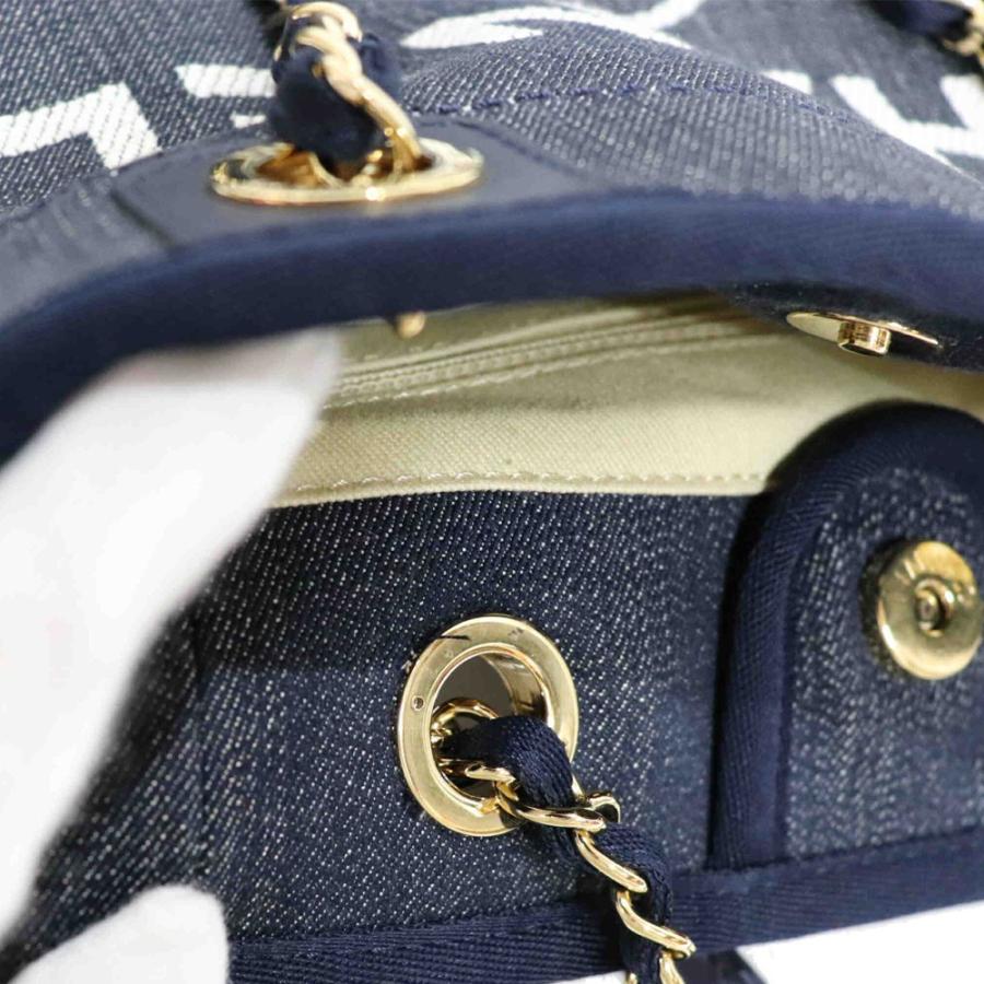 CHANEL（シャネル） （美品）シャネル ドーヴィル トート バッグ PM 