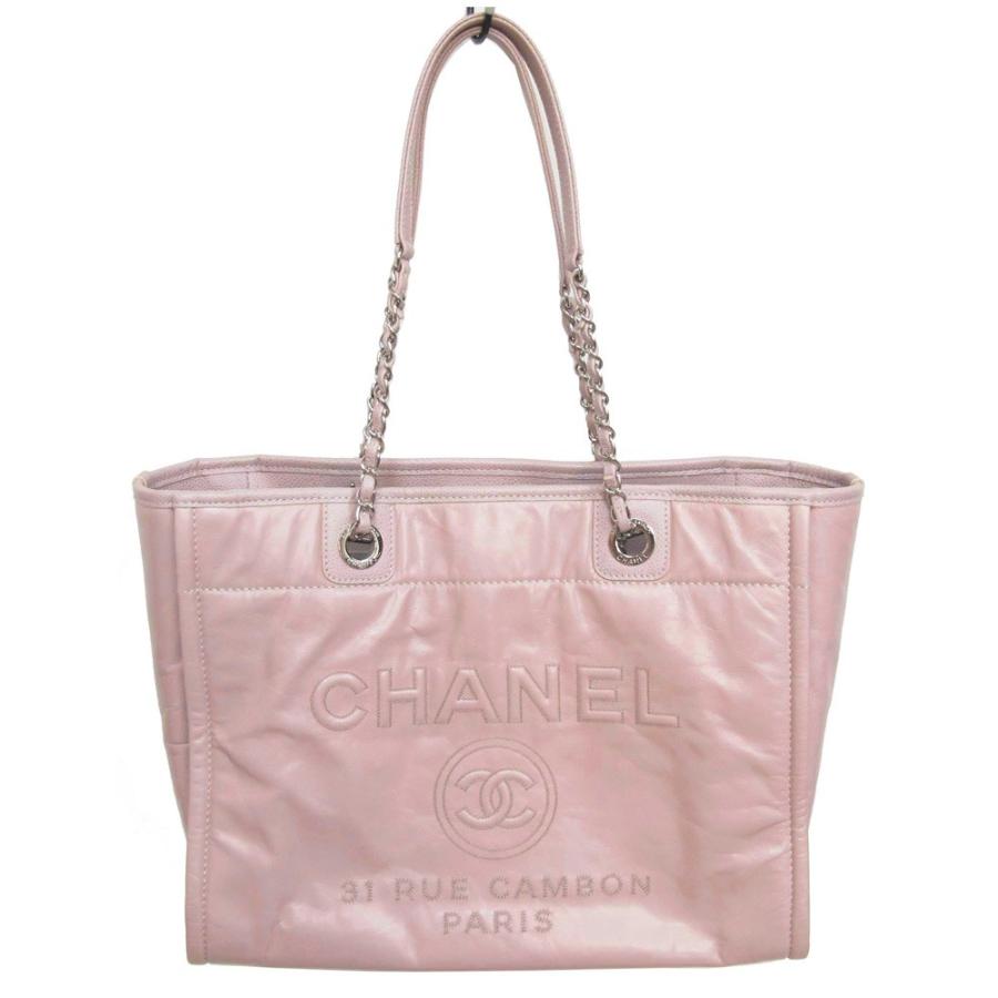 シャネル Chanel ドーヴィル トート バッグ チェーントート ベビーピンク 3257 ギャランティカード 40 Ch 3257 40 藤野質店 Y Shop 通販 Yahoo ショッピング