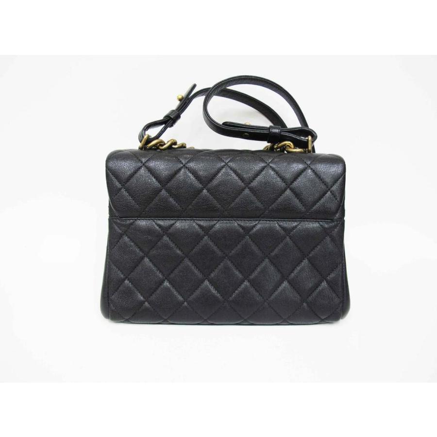 マトラッセ シャネル CHANEL 2Wayショルダーバッグ A93442 黒