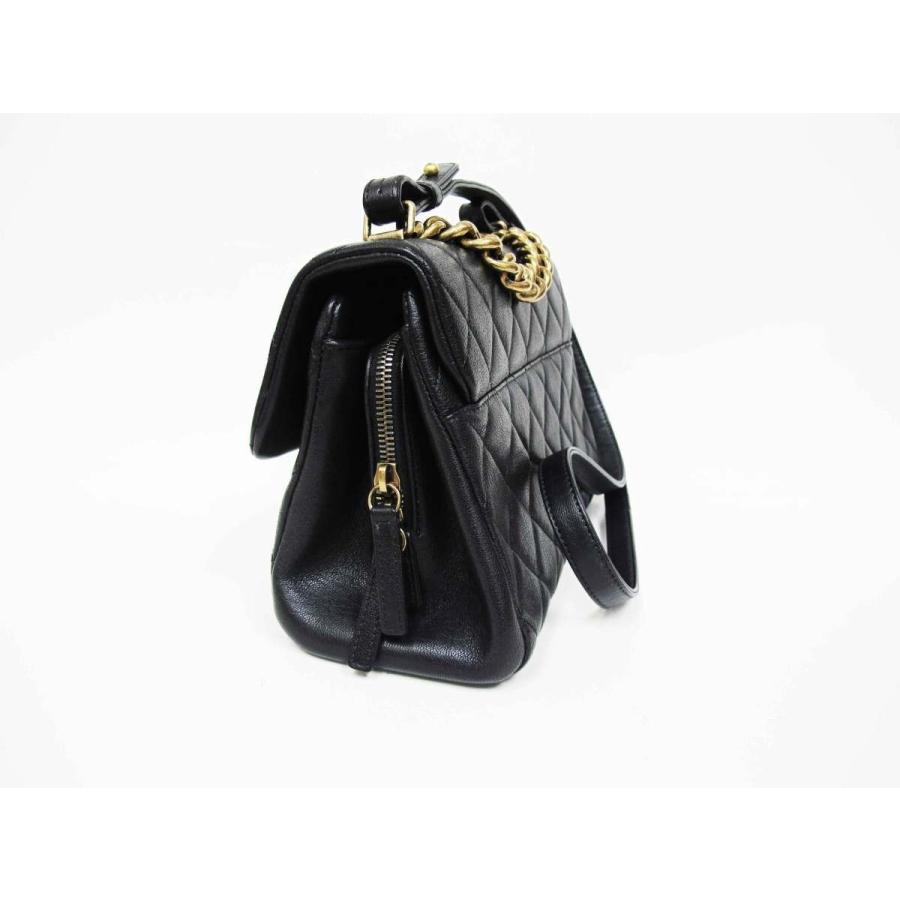 マトラッセ シャネル CHANEL 2Wayショルダーバッグ A93442 黒