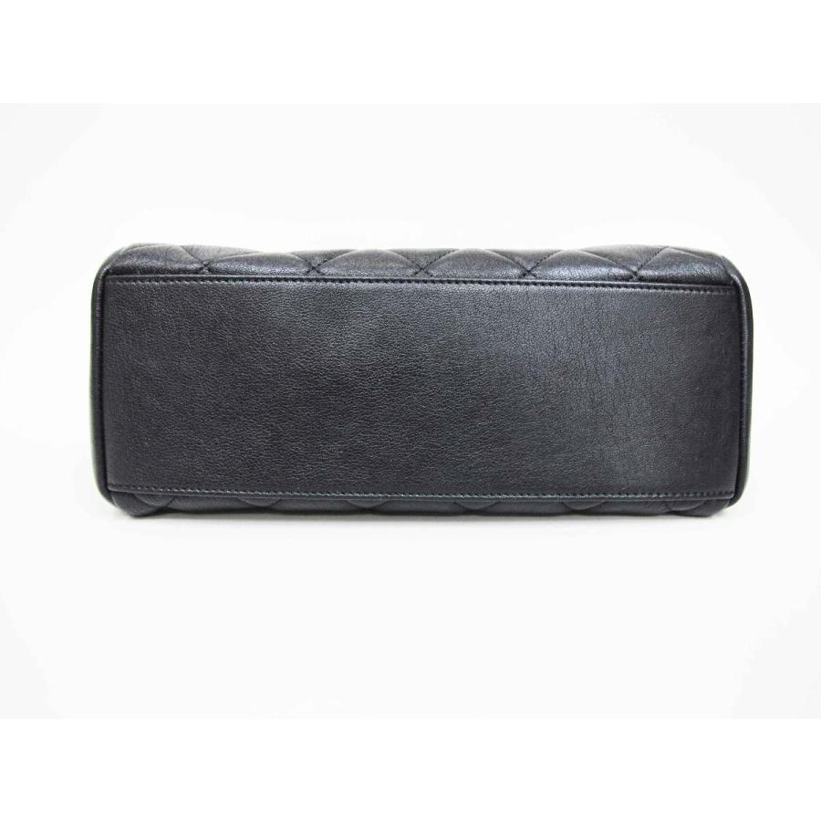 CHANEL シャネル ショルダーバッグ マトラッセ シャネルWフラップ チェーンショルダー 25 42976 黒 レディース