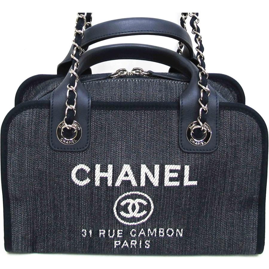 CHANEL（シャネル） 美品 ドーヴィル 2Way ボーリング ショルダー