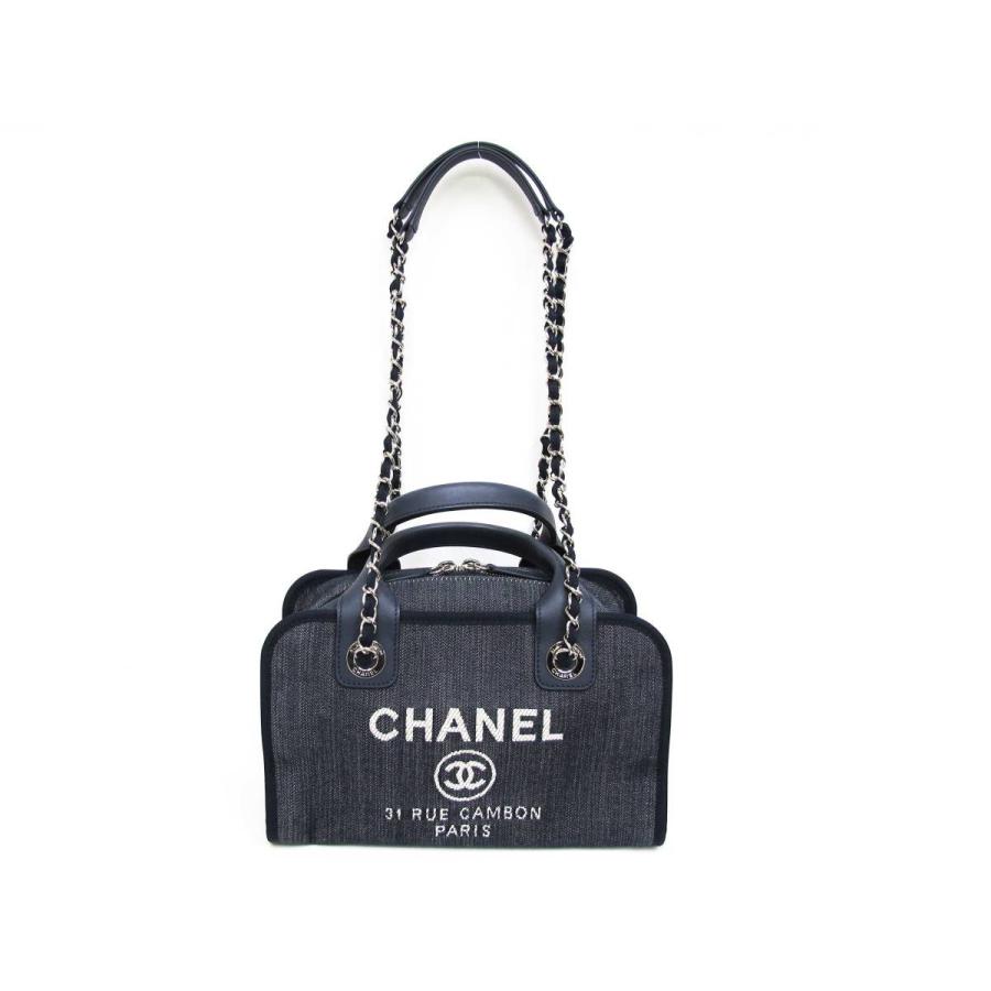 CHANEL（シャネル） 美品 ドーヴィル 2Way ボーリング ショルダー