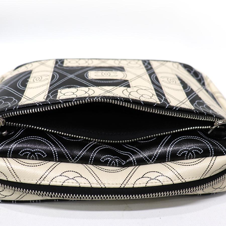 マトラッセ （美品）シャネル CHANEL カメリア クラッチ ショルダー