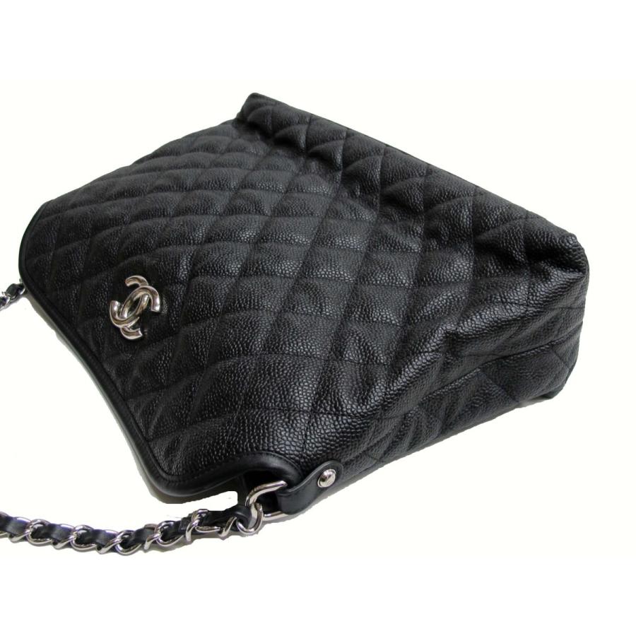 キャビアスキン 【未使用展示品】シャネル CHANEL チェーンショルダー