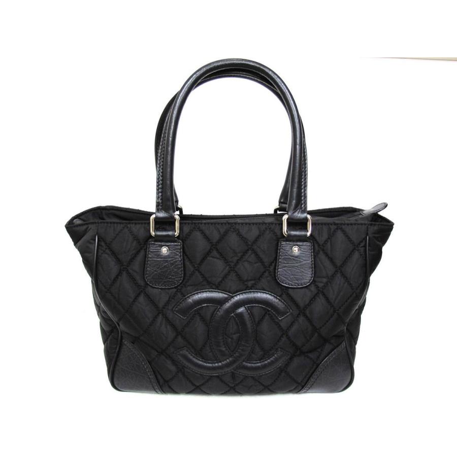 CHANEL（シャネル） パリニューヨークトートバッグ 黒 ナイロン A33100 