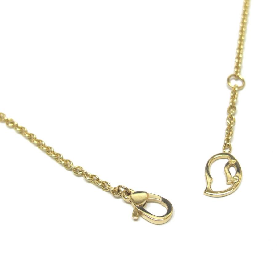 CHANEL (美品) シャネル カメリア ネックレス ペンダント K18