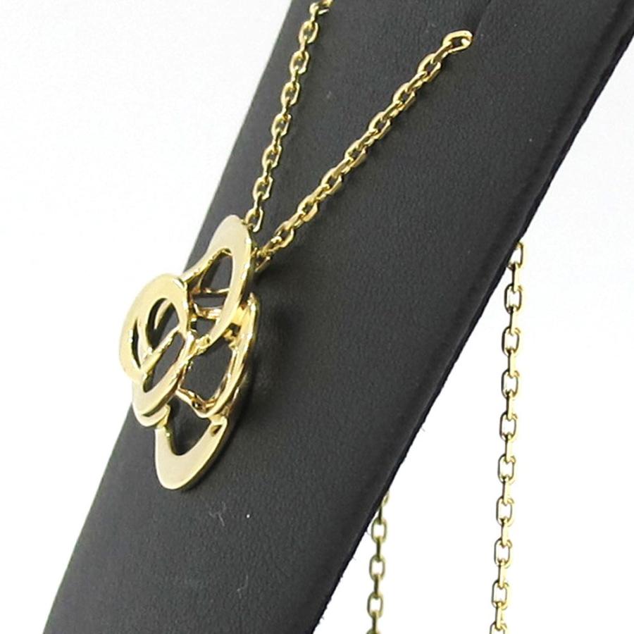 7396⭐ シャネル　カメリア　チャーム　ネックレストップ　K18　ゴールド 7396⭐ シャネル カメリア チャーム ネックレストップ K18