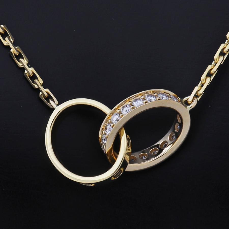 LOVE（Cartier） （美品）カルティエ CARTIER ベビーラブ ネックレス