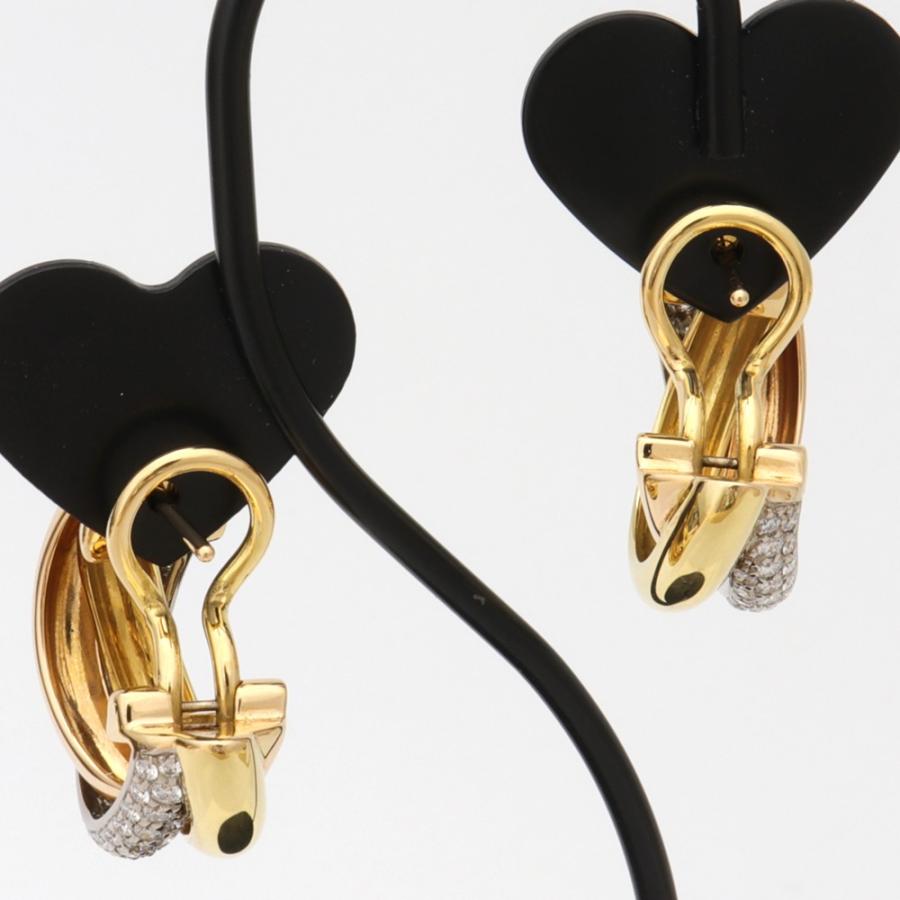 TRINITY（Cartier） (美品) カルティエ CARTIER トリニティピアス