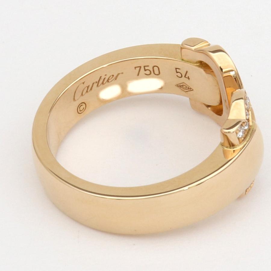★廃盤★カルティエ　2C ロゴ　ダイヤモンドリング　K18 ゴールド　17号 楽天市場】カルティエ 2Cリング LM ダイヤモンド 3カラーゴールド #54