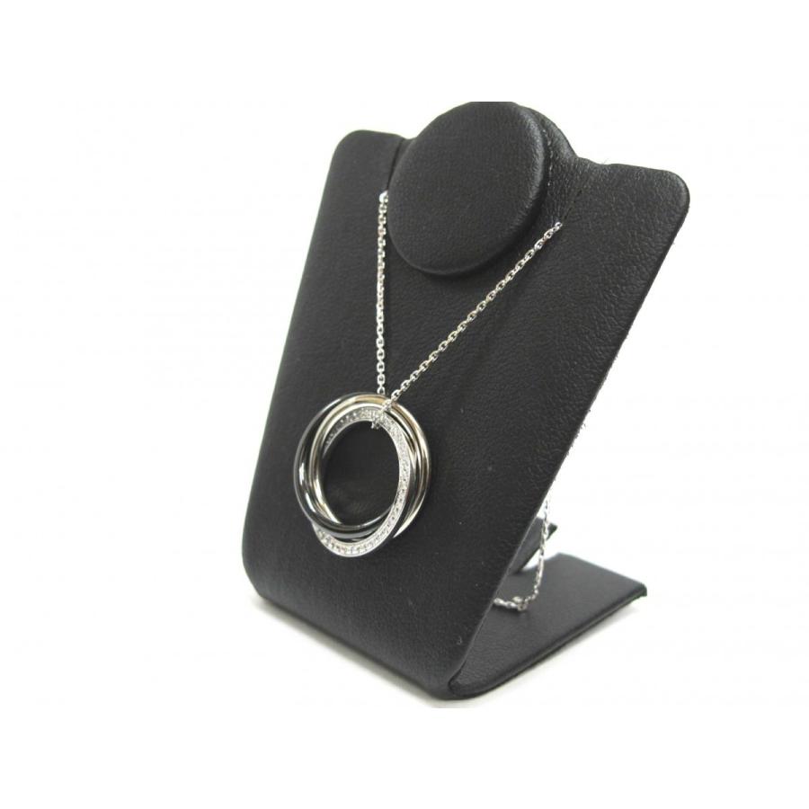 Cartier（カルティエ） トリニティネックレス 黒セラミック 8695