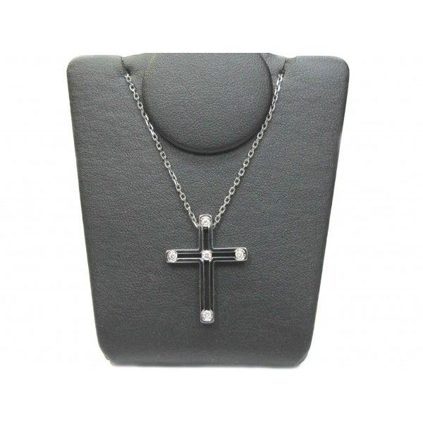 DAMIANI ダミアーニ DAMIANI Dサイドクロスネックレス PM WG 