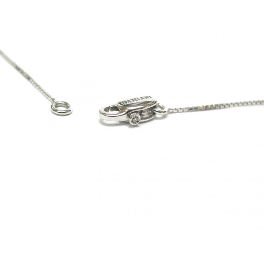 DAMIANI（ダミアーニ） クリスタルクロスネックレス 750WG