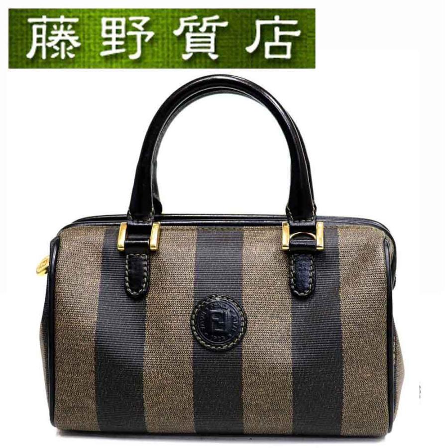 FENDI フェンディ ペカン柄 ミニボストンバッグ ハンドバッグ FENDI フェンディ ペカン柄 ミニボストンバッグ ハンドバッグ