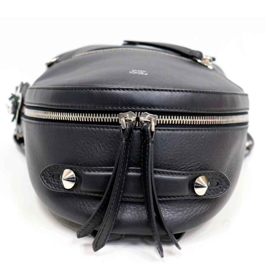 FENDI（フェンディ） レザー リュック バックパック 黒 ブラック