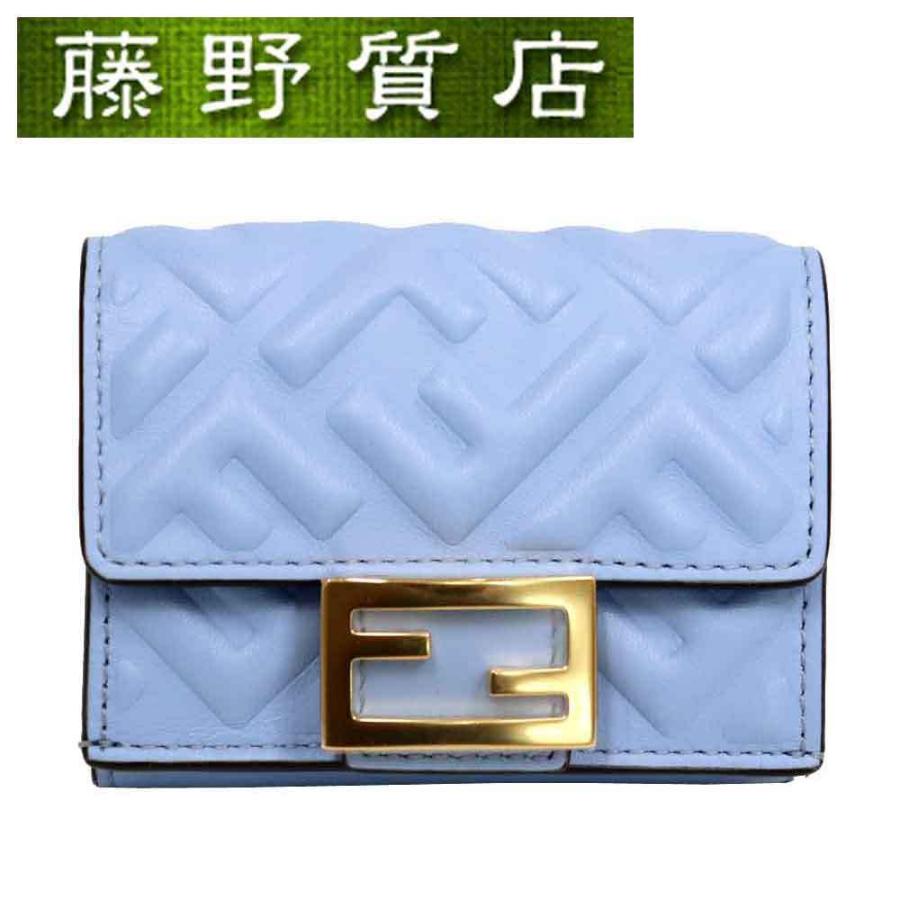 FENDI（フェンディ） （未使用展示品）フェンディ ナッパマイクロ 三