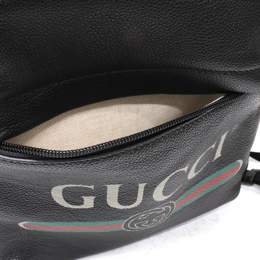GUCCI グッチ ロゴ プリント リュック バックパック メンズ 男女 GUCCI グッチ ロゴ プリント リュック バックパック メンズ 男女
