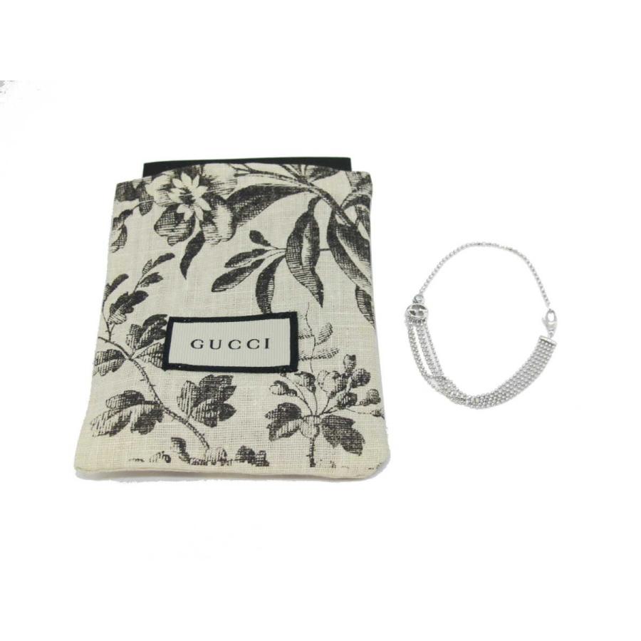 GUCCI (新品仕上げ済)グッチ GUCCI ボールチェーンブレスレット