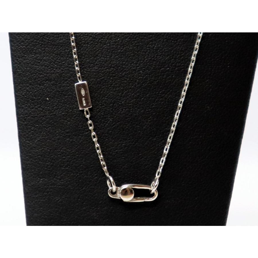 GUCCI グッチ Gキューブダイヤネックレス K18ホワイトゴールド GUCCI グッチ Gキューブダイヤネックレス K18ホワイトゴールド
