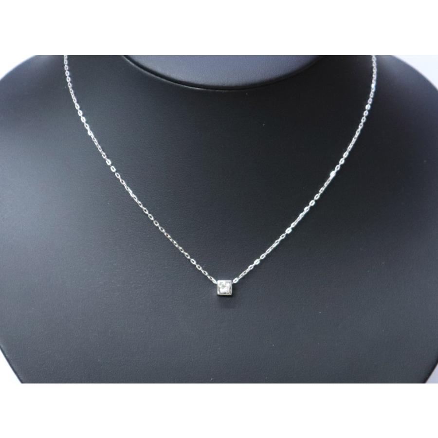 GUCCI グッチ Gキューブダイヤネックレス K18ホワイトゴールド GUCCI グッチ Gキューブダイヤネックレス K18ホワイトゴールド