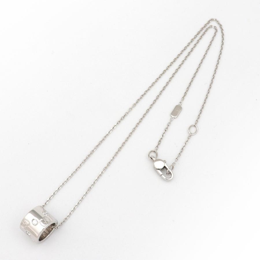 極美品‼️GUCCI GGアイコンチェーンネックレス ダブルG (美品) グッチ GUCCI アイコン ネックレス ペンダント GG K18