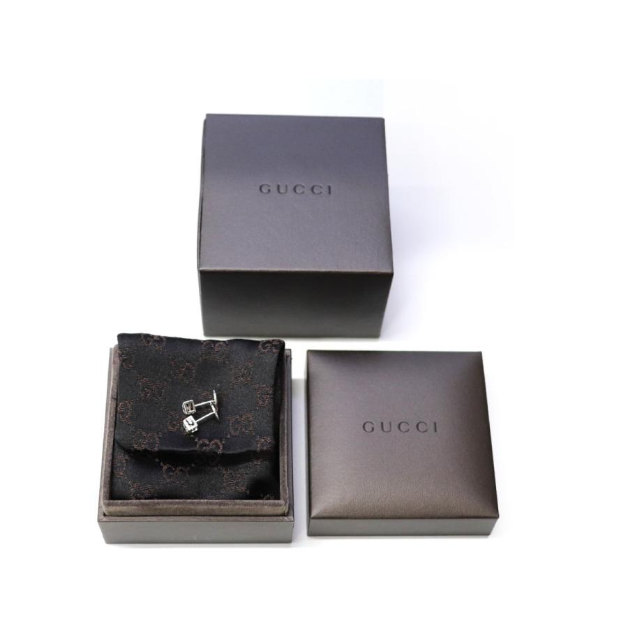 状態良好！GUCCI K18WG Gキューブピアス　750 ホワイトゴールド GUCCI グッチ Gキューブダイヤピアス K18ホワイトゴールド