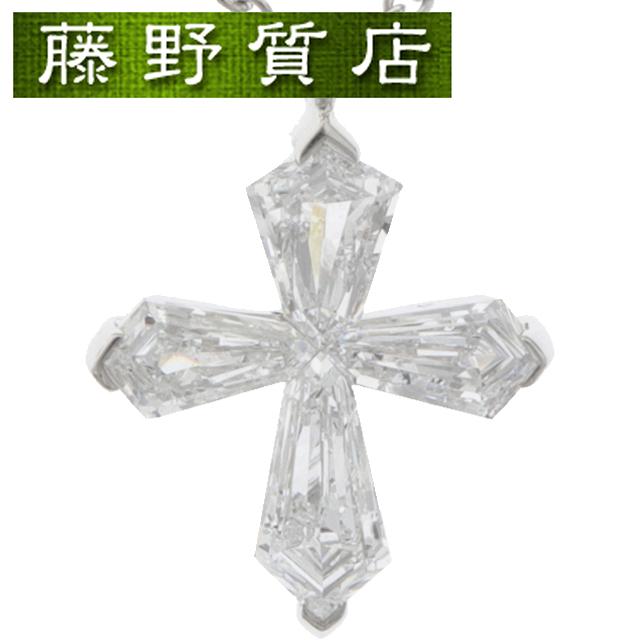 グラフ （新品仕上げ済）グラフ GRAFF トラぺゾイド クロス ネックレス