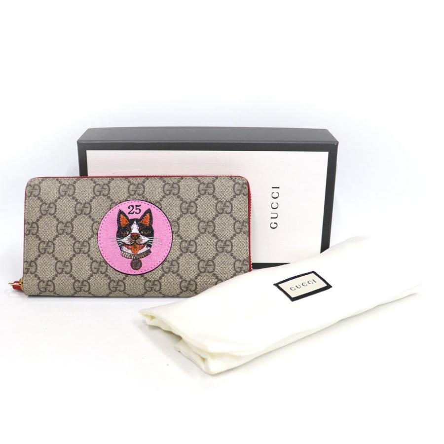 GG (新品)グッチ GUCCI ラウンドファスナー長財布 GGスプリーム GG (新品)グッチ GUCCI ラウンドファスナー長財布 GGスプリーム