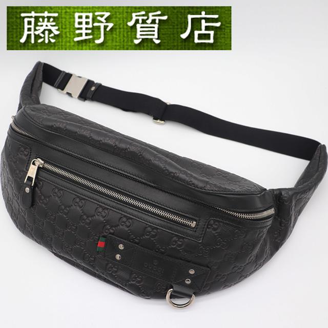 グッチシマ （美品）グッチ GUCCI ボディバッグ ウエストポーチ 246409
