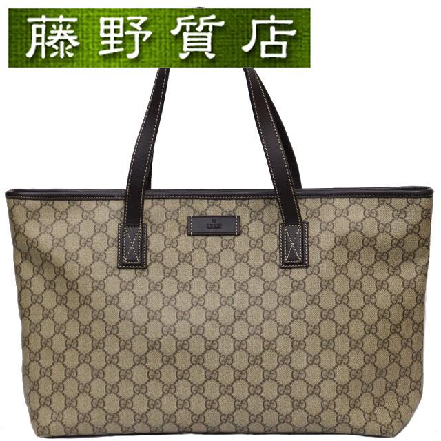 GG グッチ GUCCI トート バッグ ショルダー 211137 ベージュ GG グッチ GUCCI トート バッグ ショルダー 211137 ベージュ