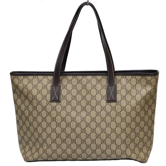GG グッチ GUCCI トート バッグ ショルダー 211137 ベージュ GG グッチ GUCCI トート バッグ ショルダー 211137 ベージュ