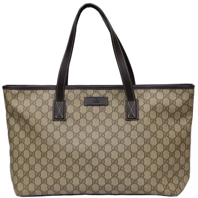 GG グッチ GUCCI トート バッグ ショルダー 211137 ベージュ GG グッチ GUCCI トート バッグ ショルダー 211137 ベージュ