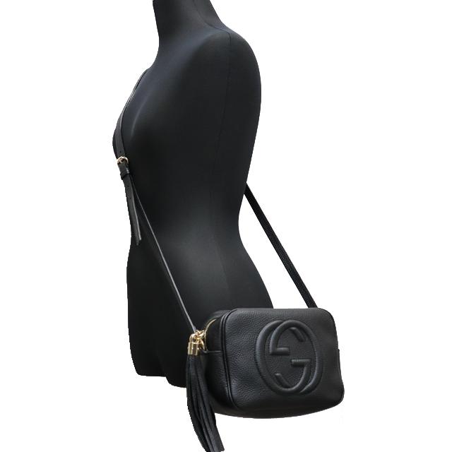グッチ ディスコ ショルダーバッグ ソーホー レザー 黒 楽天市場】【未使用品】 グッチ ショルダーバッグ ディスコ