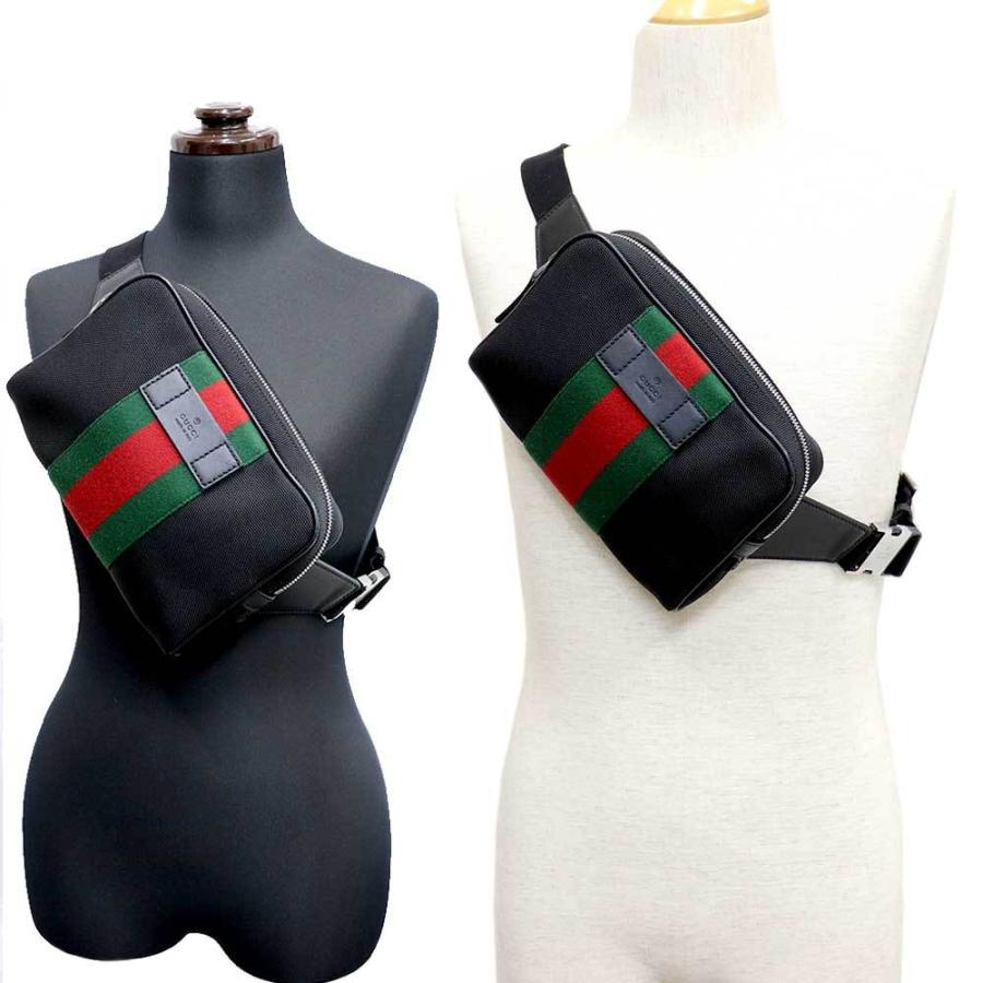 グッチ GUCCI ボディバッグ ウエストポーチ ベルトバッグ キャンバス グッチ GUCCI ボディバッグ ウエストポーチ ベルトバッグ キャンバス