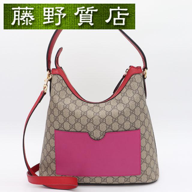 GUCCI GGスプリーム 2WAY ショルダーバッグ 414930