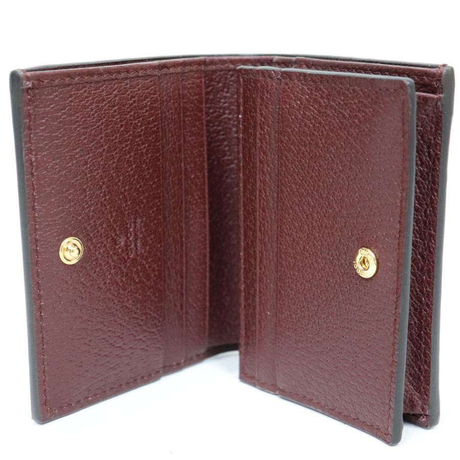 GUCCI（グッチ） (新品) 二つ折りコンパクトウォレット オフィディア