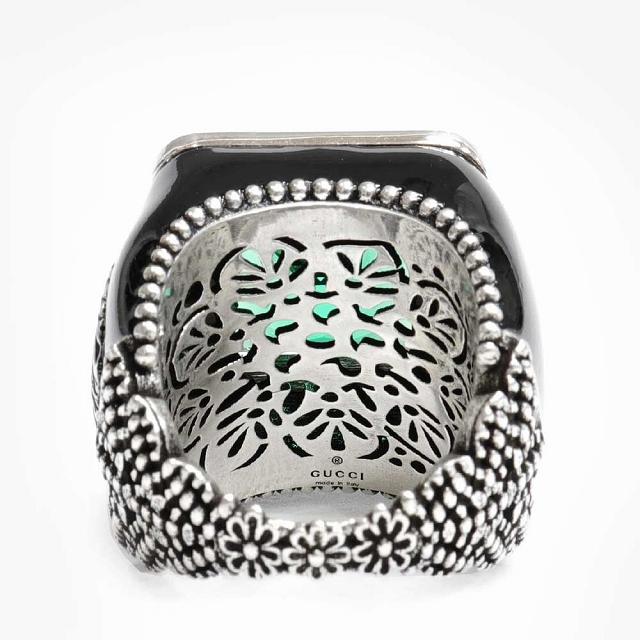 GG グッチ GUCCI クリスタルディティール GGロゴ シグネット