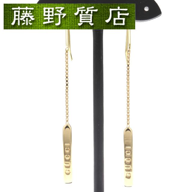 GUCCI（グッチ） (新品仕上げ済) ラリアット ピアス K18 YG イエロー