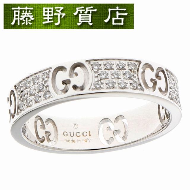 GG (美品) グッチ GUCCI アイコン リング スターダスト パヴェ GG (美品) グッチ GUCCI アイコン リング スターダスト パヴェ