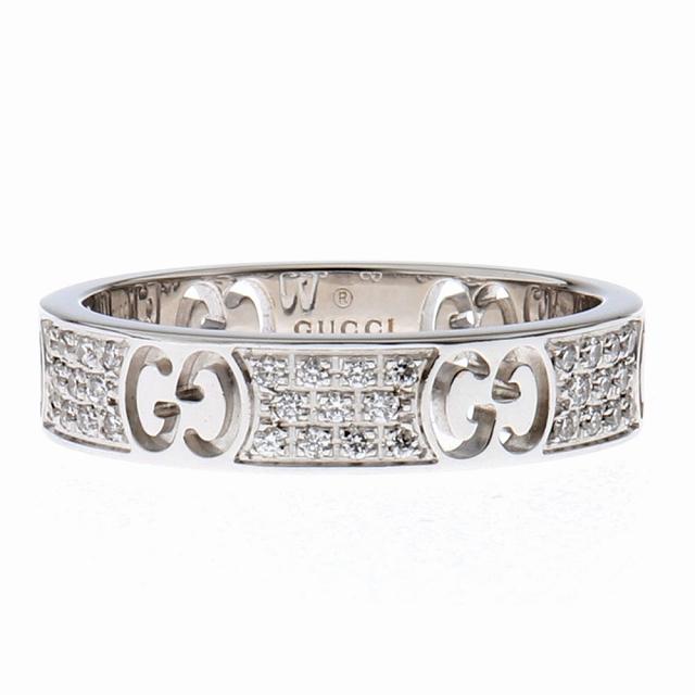 GG (美品) グッチ GUCCI アイコン リング スターダスト パヴェ GG (美品) グッチ GUCCI アイコン リング スターダスト パヴェ