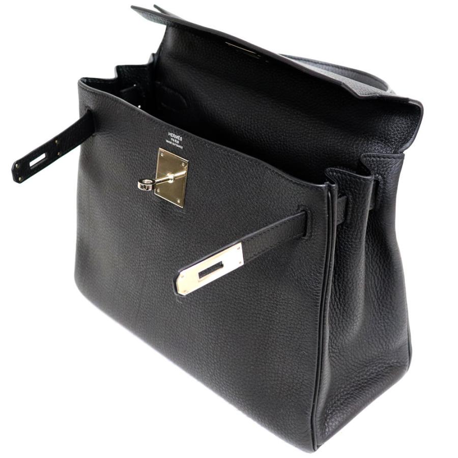 Kelly （未使用品）エルメス HERMES ケリー 28 KELLY 内縫い 黒 トゴ
