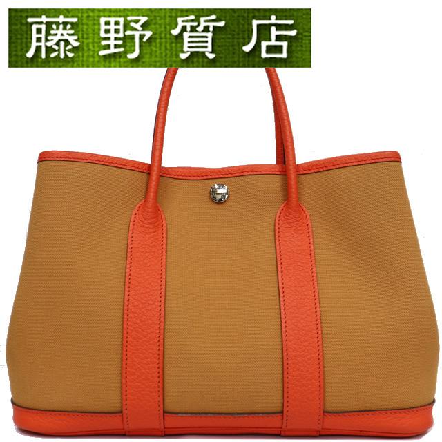 ガーデンパーティー (美品)エルメス HERMES ガーデンパーティ ガーデンパーティー (美品)エルメス HERMES ガーデンパーティ