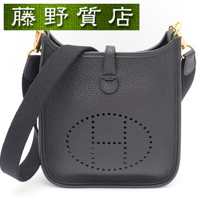 HERMES（エルメス） （美品）エルメス エブリンTPM トリヨン ブラック 