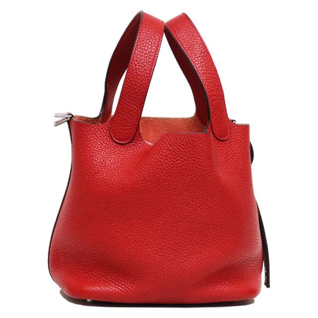 ピコタン エルメス HERMES ピコタンロック PM トリヨン ルージュ