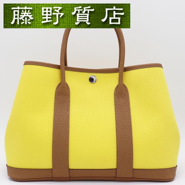 ガーデンパーティー （美品）エルメス HERMES ガーデンパーティTPM 30 