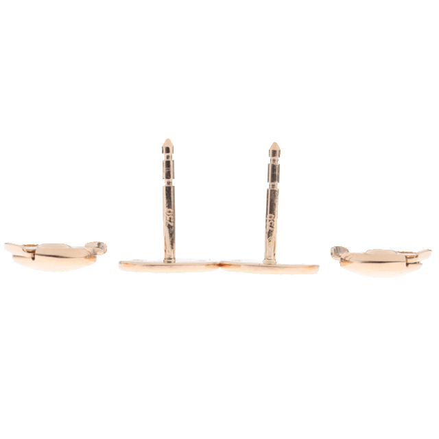 エルメス Hローズゴールド＆グレー イヤリング エルメス Hローズゴールド＆グレー イヤリング