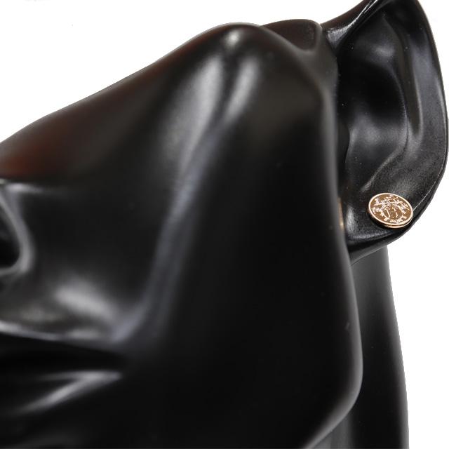 HERMES （新品仕上げ済）エルメス エクスリブリス ピアス