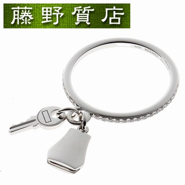 HERMES （新品仕上げ済）エルメス ダイヤ リング ケリー クロシェット  