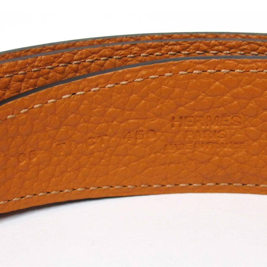 新品) エルメス HERMES コンスタンスベルト Hベルト #95 こげ茶